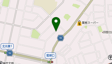 ホットヨガスタジオLAVA 西鈴蘭台店の地図画像