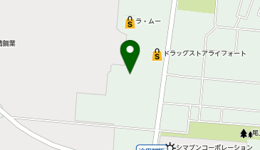 ホットヨガスタジオLAVA 尾上店の地図画像