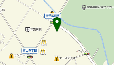 ホットヨガスタジオLAVA 盛岡青山店の地図画像