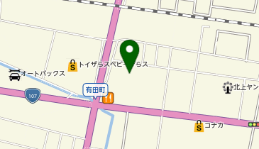 ホットヨガスタジオLAVA 北上店の地図画像