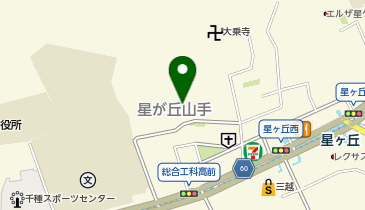 ホットヨガスタジオLAVA 星ヶ丘店の地図画像