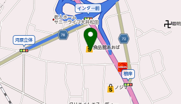 ホットヨガスタジオLAVA 大井松田店の地図画像
