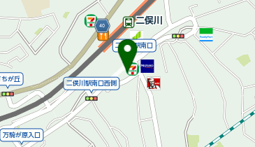 ホットヨガスタジオLAVA 二俣川店の地図画像