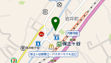ホットヨガスタジオLAVA 保土ヶ谷店の地図画像