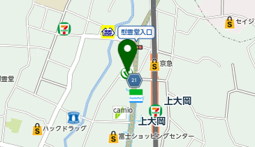 ホットヨガスタジオLAVA 上大岡店の地図画像