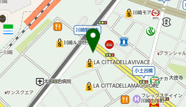 ホットヨガスタジオLAVA ホットヨガ&マシンピラティス 川崎ゼロゲート店の地図画像