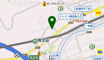 ホットヨガスタジオLAVA 南太田店の地図画像