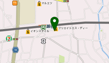 ホットヨガスタジオLAVA 瀬谷店の地図画像
