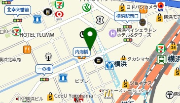 ホットヨガスタジオLAVA 横浜西口店の地図画像
