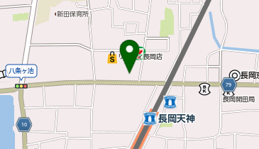 ホットヨガスタジオLAVA 長岡天神店の地図画像