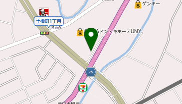 ホットヨガスタジオLAVA 豊田元町店の地図画像