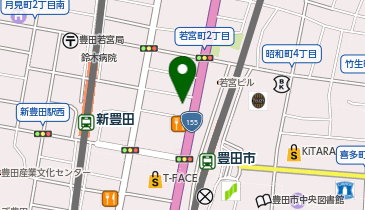 ホットヨガスタジオLAVA 豊田市駅前店の地図画像