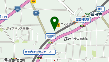 ホットヨガスタジオLAVA コノミヤ富田林店の地図画像