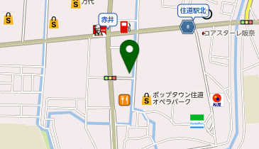 ホットヨガスタジオLAVA 住道店の地図画像