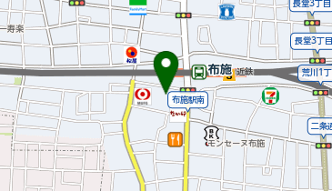 ホットヨガスタジオLAVA 布施店の地図画像