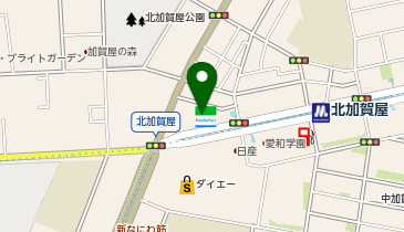 ホットヨガスタジオLAVA 北加賀屋店の地図画像