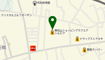 ホットヨガスタジオLAVA 東松山シルピア店の地図画像