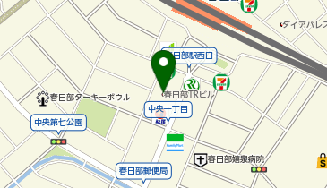 ホットヨガスタジオLAVA 春日部店の地図画像