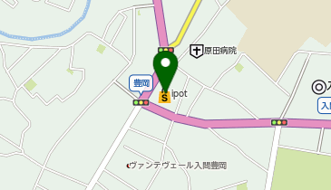 ホットヨガスタジオLAVA 入間アイポット店の地図画像