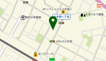 ホットヨガスタジオLAVA 小手指店の地図画像