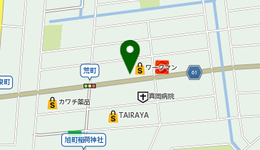 ホットヨガスタジオLAVA 真岡店の地図画像