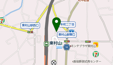 ホットヨガスタジオLAVA 東村山店の地図画像