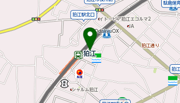 ホットヨガスタジオLAVA 狛江店の地図画像