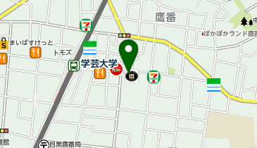 ホットヨガスタジオLAVA ホットヨガ&暗闇キックボクシング 学芸大学店の地図画像