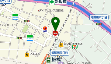 ホットヨガスタジオLAVA 板橋店の地図画像