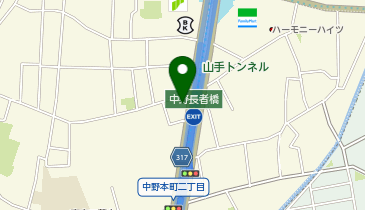 ホットヨガスタジオLAVA 中野坂上店の地図画像
