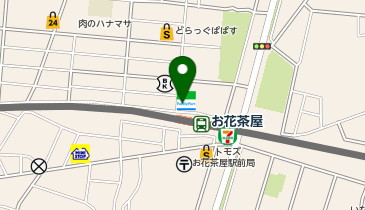 ホットヨガスタジオLAVA お花茶屋店の地図画像