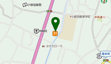 ホットヨガスタジオLAVA ホットヨガ&マシンピラティス 山口小郡店の地図画像