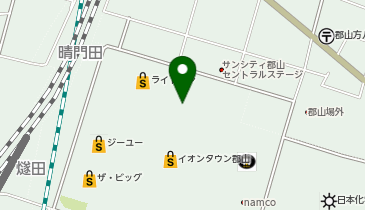 ホットヨガ&マシンピラティス LAVA イオンタウン郡山店の地図画像