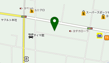 ホットヨガスタジオLAVA 福島黒岩店の地図画像