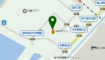 ホットヨガスタジオLAVA ゆめタウン呉店の地図画像