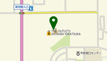 トヨタモビリティ神奈川 アルトピアーノラウンジ平塚の地図画像