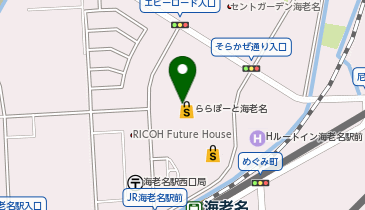 トヨタモビリティ神奈川 PSラウンジ ららぽーと海老名の地図画像