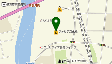 パシオス 鶴見森永橋店の地図画像