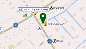 TRIAL TRIFOODS GO 宮若福丸店の地図画像