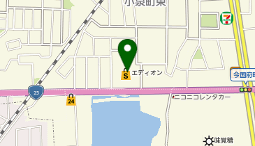 TRIAL スーパーセンター 大和小泉店の地図画像