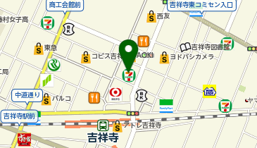 アートネイチャー レディース吉祥寺サロンの地図画像