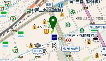 アートネイチャー レディース三宮サロンの地図画像