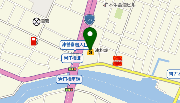 アートネイチャー レディース津松菱サロンの地図画像