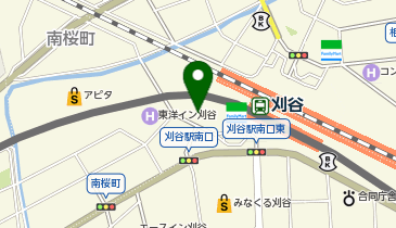 アートネイチャー レディース刈谷サロンの地図画像