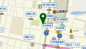 アートネイチャー 甲府店の地図画像