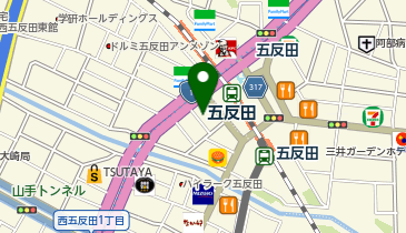アートネイチャー レディース五反田サロンの地図画像