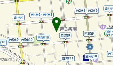 レディースアートネイチャー 帯広店の地図画像