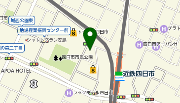 アートネイチャー 四日市店の地図画像