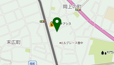 アートネイチャー レディース豊中サロンの地図画像