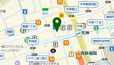 アートネイチャー 天神店の地図画像